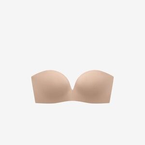 ThirdLove 24/7® Classic Strapless Push-Up Bra Size 34Btaupe / 34B
